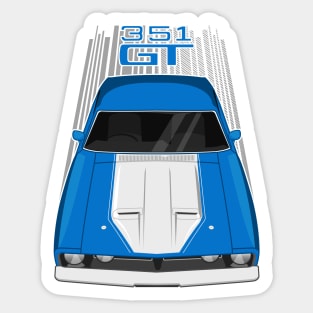 Ford Falcon XB GT 351 - Blue Sticker